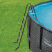 Summer Waves 14ft x 48in Outdoor Round Frame Above Ground Swimming Pool Set