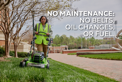 Greenworks 82V 21" Brushless Push Mower w/ 5.0Ah Battery and Dual Port Charger - 2541502