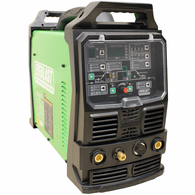 Everlast PowerTIG 255EXT Digital AC/DC TIG Stick Pulse Inverter Welder 110v/220v Dual Voltage PT-255EXT