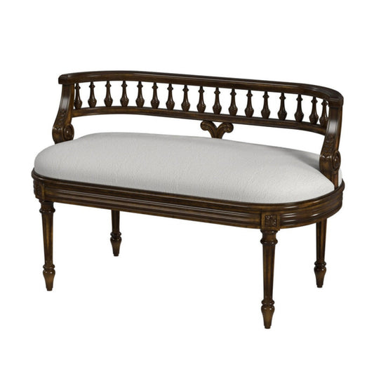 Butler Specialty Company Hathaway 37"" Upholstered Bench, Antique Cherry -  2625011