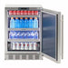 Sapphire 24" Outdoor Refrigerator Stainless Steel Door, with 5.1 cu. ft. Capacity Sapphire Blue Interior - SR24-OD