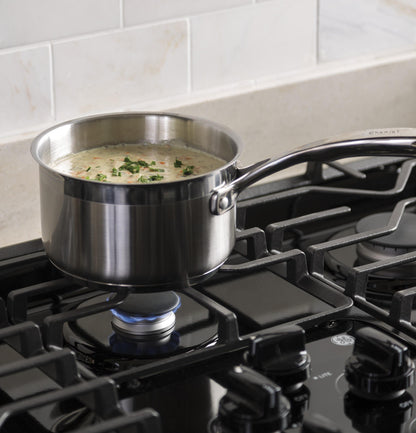 GE APPLIANCES JGP3036DLBB GE(R) 36" Built-In Gas Cooktop with Dishwasher-Safe Grates -JGP3036DLBB-KT