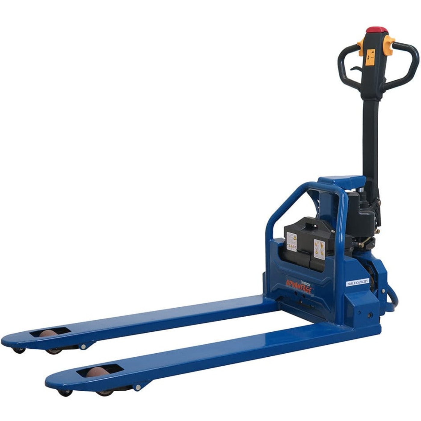 Wesco Industrial Products 273923 Advantage Pro-Power Heavy-Duty Electric Pallet Truck with 27" x 48" Forks - 3300 lb. Capacity