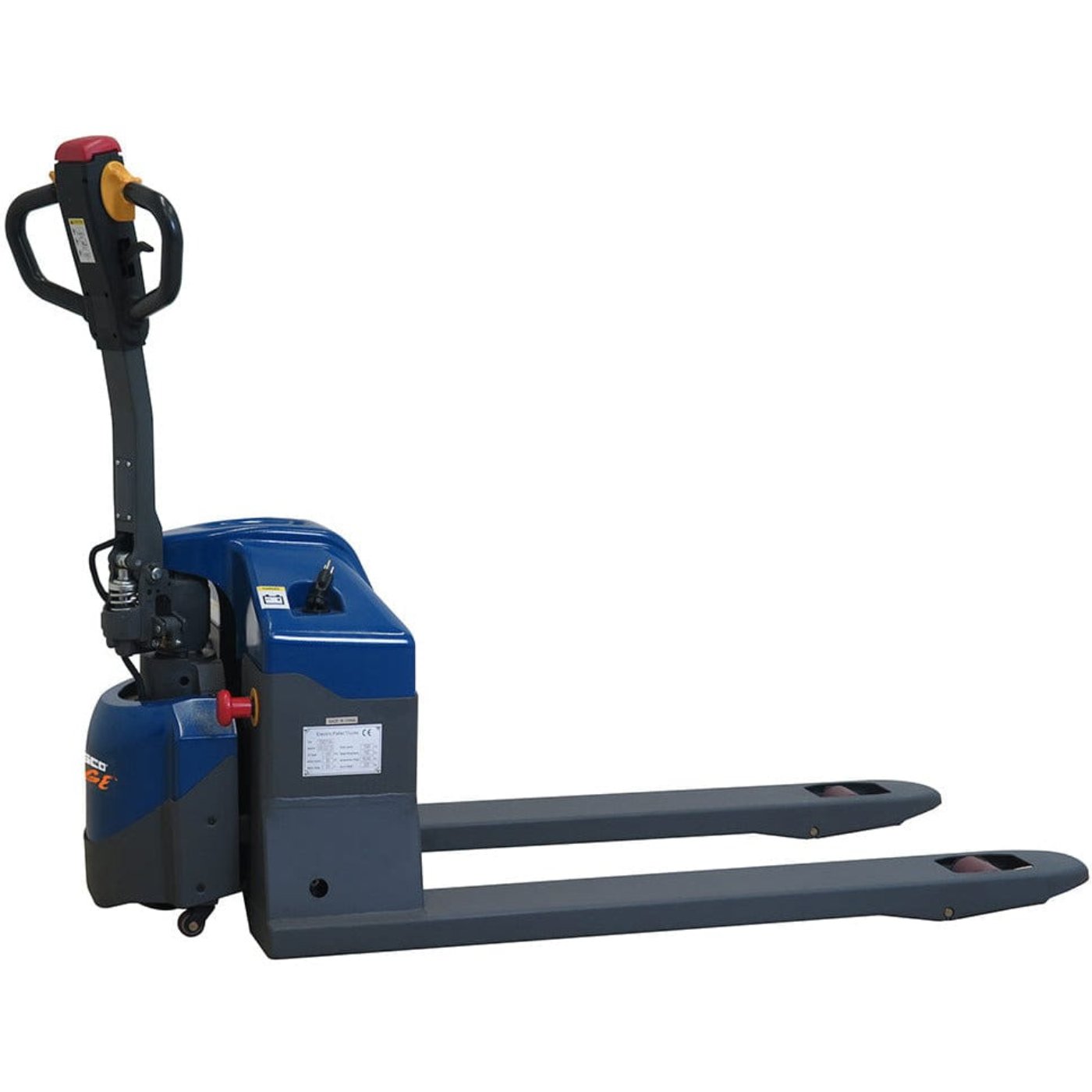 Wesco Industrial Products Advantage Power Semi-Electric Pallet Truck with 27" x 48" Forks 274702 - 3300 lb. Capacity