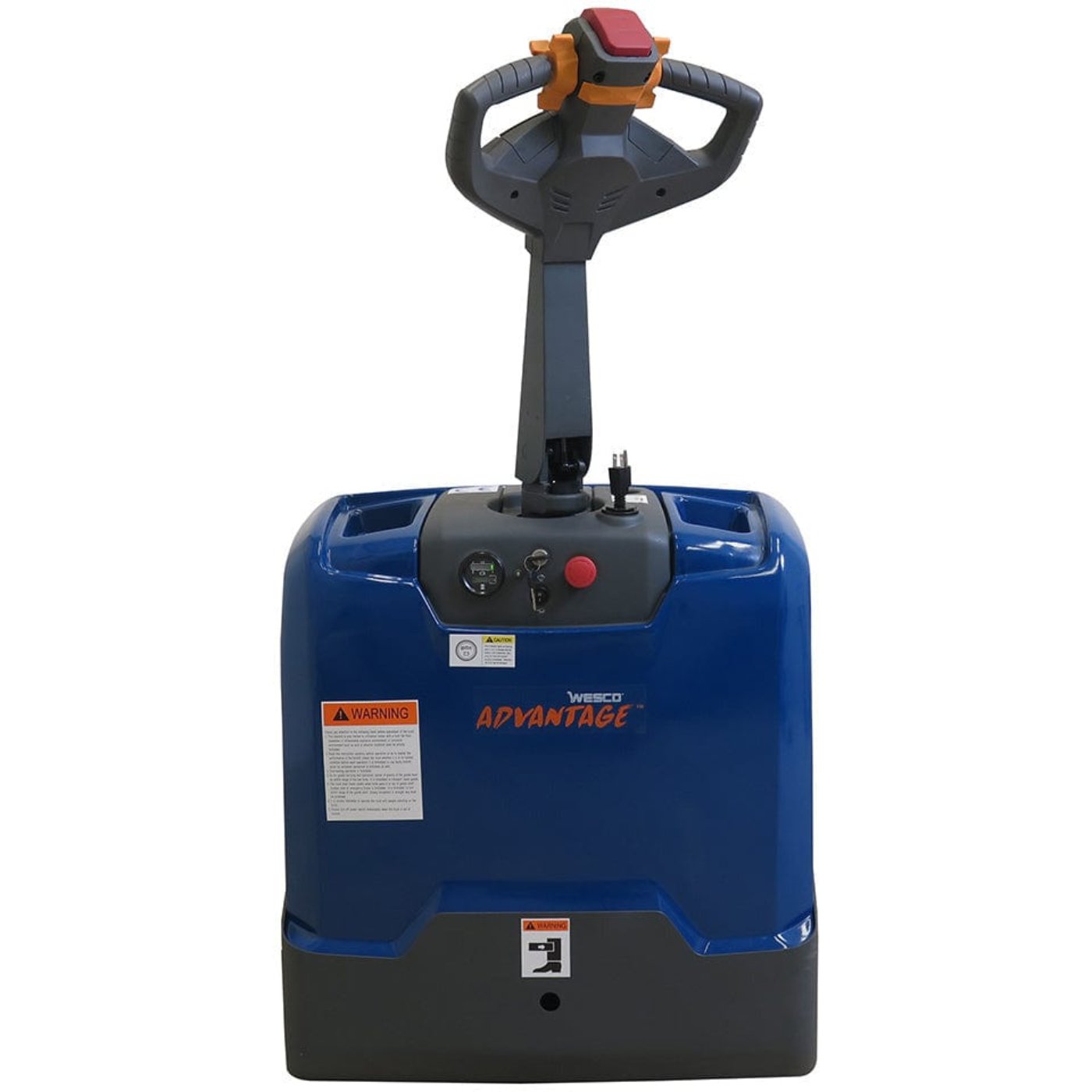 Wesco Industrial Products Advantage Pro-Max Heavy-Duty Power Pallet Truck with 27" x 48" Forks - 4400 lb. Capacity 274723