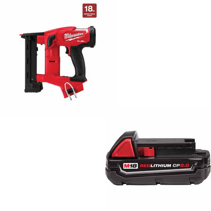 Milwaukee 2749-20 M18 FUEL 18Ga STAPLER w/ FREE 48-11-1820 M18 2.0 Battery Pack - 719917