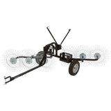 Yard Tuff ACR-600T 55 Inch Steel Tow Behind Acreage Rake with Pin Style Hitch - 276286