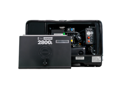 RVMP Flex Power 2800i | 2800 Watt Dual-Fuel Installed RV Generator -, 4LI-RV281