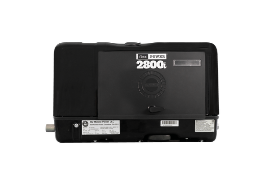 RVMP Flex Power 2800i | 2800 Watt Dual-Fuel Installed RV Generator -, 4LI-RV281
