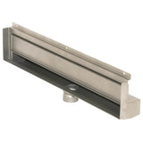 Drains Unlimited Wall Recessed Linear Drain - 3466-12 inch-No Flange-Stone