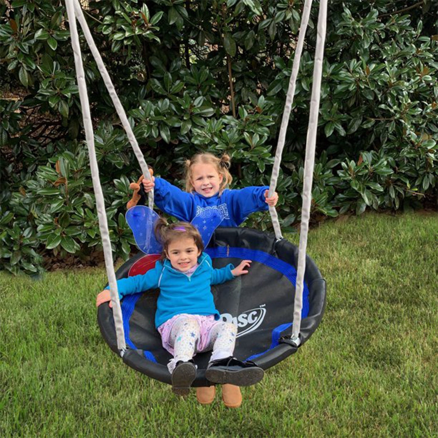 XDP Fun All Mighty Swing Set w/See Saw, Super Disc, Swings, & Slide (Used) - 305926