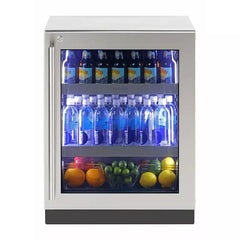 Sapphire Beverage Center 24" ADA / Glass Door Refrigerator with 4.7 Cu. Ft. Capacity - SBCR24