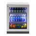 Sapphire Beverage Center 24" ADA / Glass Door Refrigerator with 4.7 Cu. Ft. Capacity - SBCR24