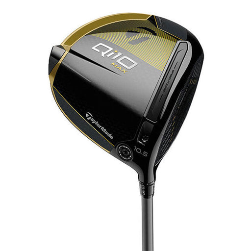 TaylorMade Qi10 Max Designer Series Gold Dust Right Hand Mens Driver - 192371863589