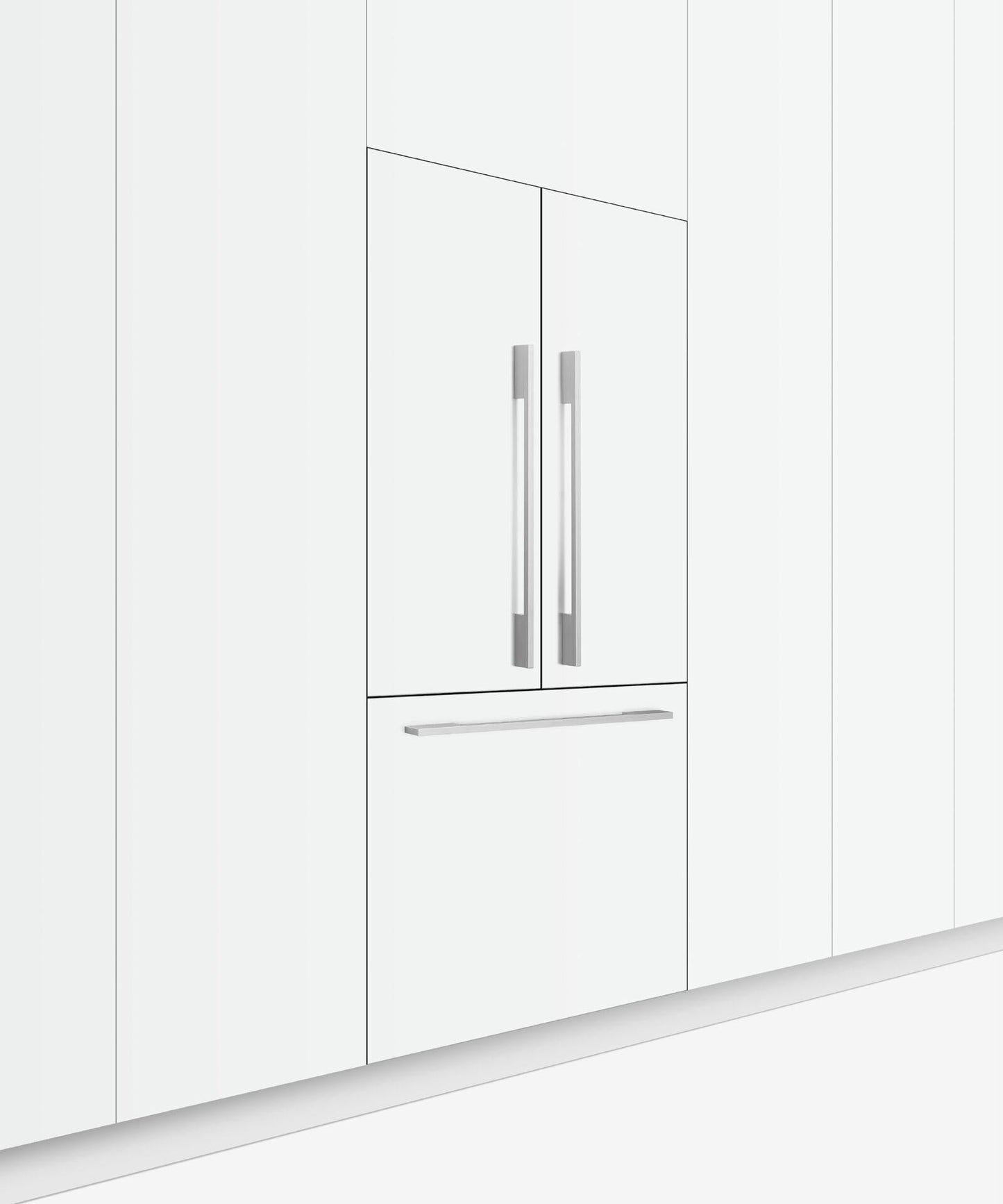 FISHER & PAYKEL RS36A80J1N Integrated French Door Refrigerator Freezer, 36", Ice - RS36A80J1N-KT