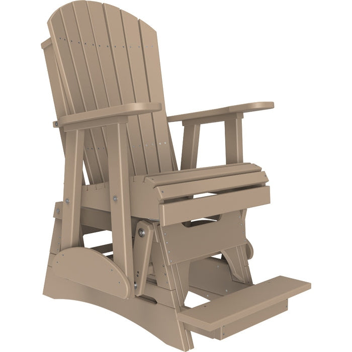 LuxCraft 2' Adirondack Balcony Glider - 2APBAGCHB