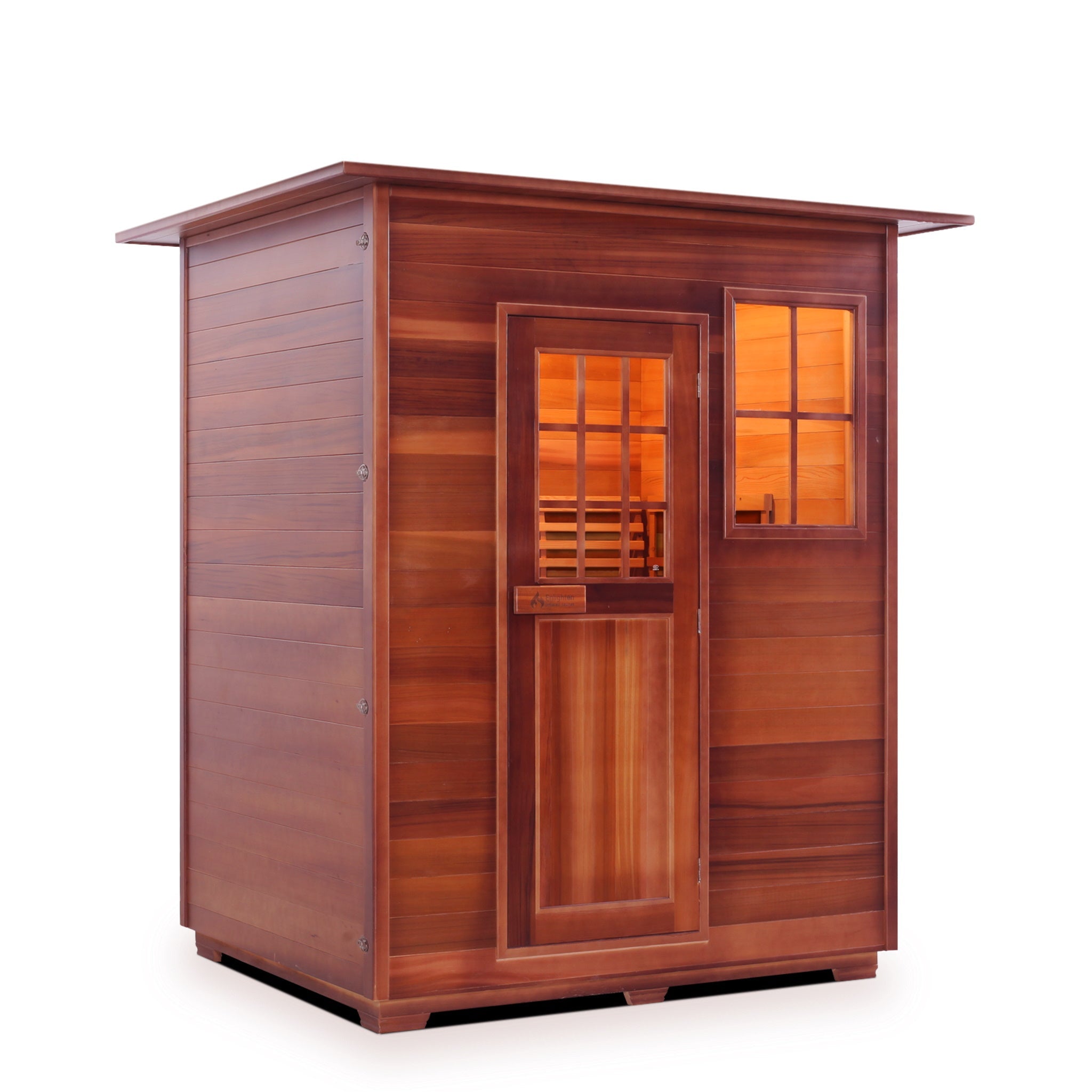 Enlighten Sauna SaunaTerra Moonlight 3-Person Indoor Dry Traditional Sauna - TI-16377