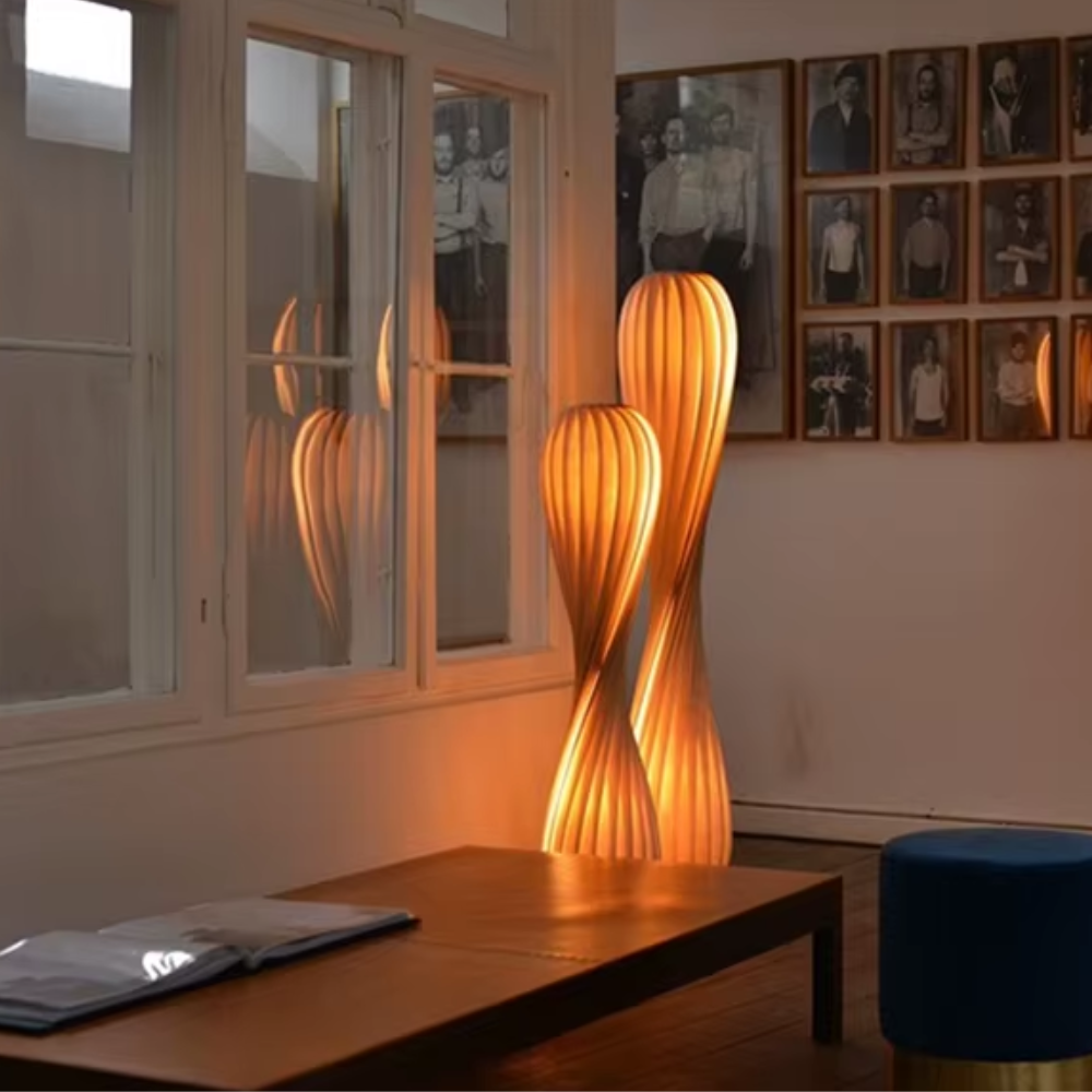 Modern Twist Floor Lamp - Procure Décor