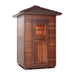 Enlighten Sauna Saunaterra Dry Traditional Moonlight 2 Person Outdoor Sauna - T-16376