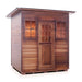 Enlighten Sauna SaunaTerra Moonlight 4-Person Outdoor Dry Traditional Sauna - T-16378