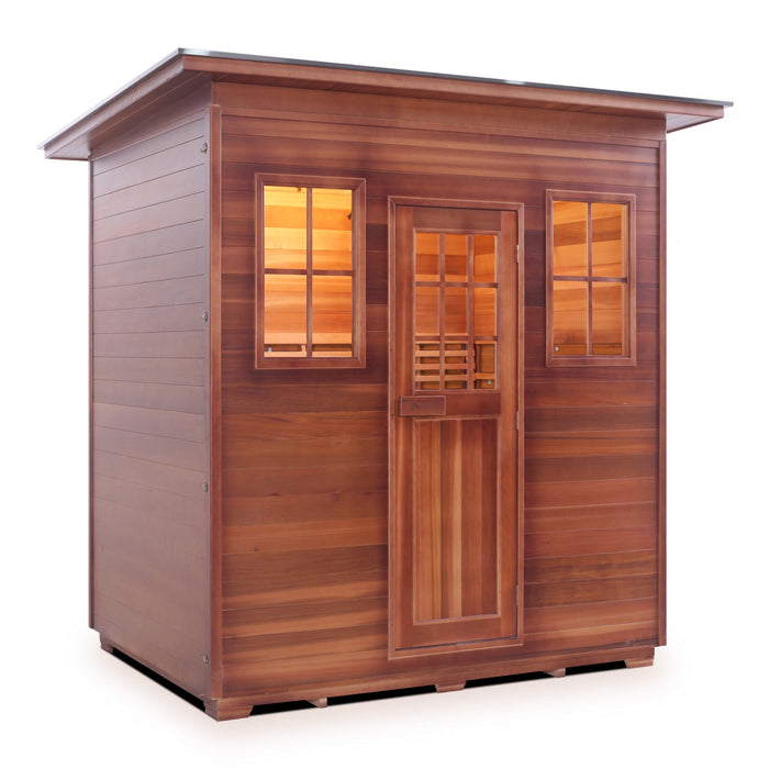 Enlighten Sauna MoonLight 5-Person Outdoor Sauna - T-16380