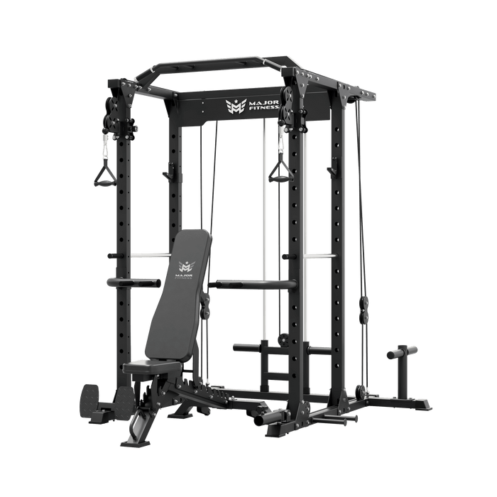 MAJOR FITNESS All-In-One Home Gym Power Rack PLM03 - K3BL