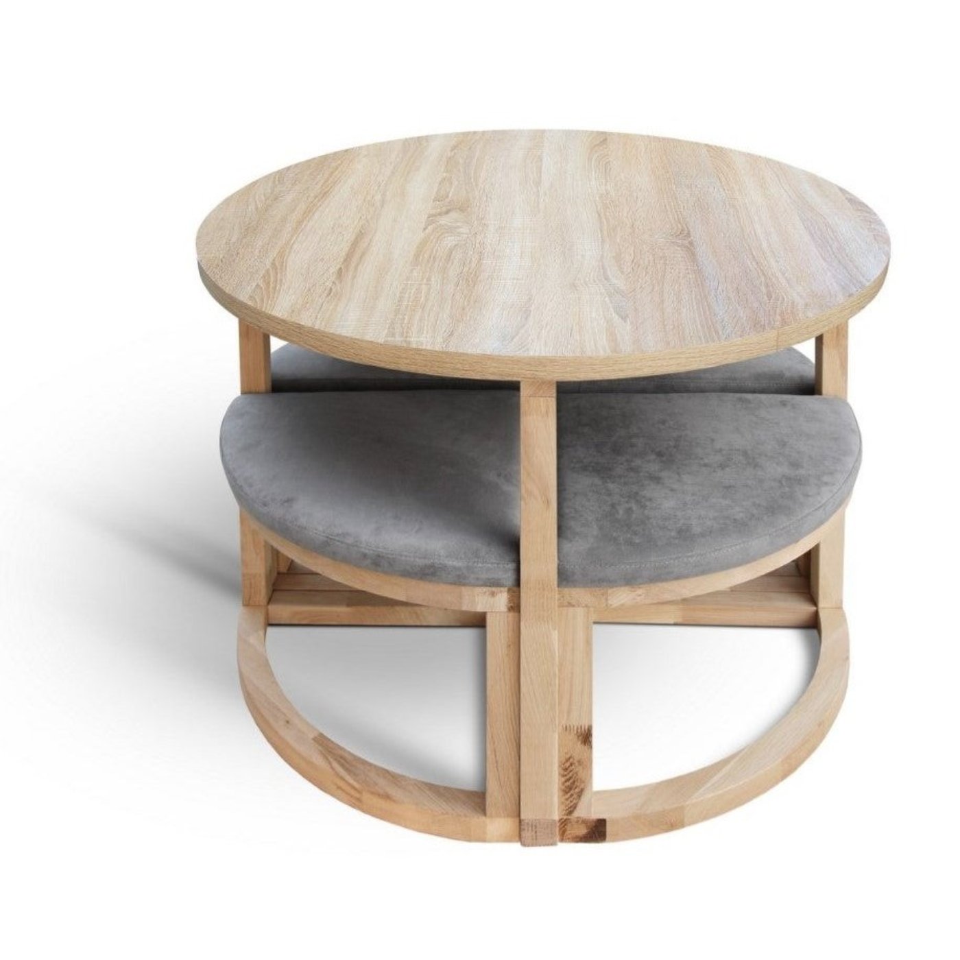 Maxima House MIRAGE-R Wood Dining Set - SCANDI098 - Backyard Provider