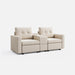 LINSY HOME RUBIK III 2 Seats With Console - US-LH-SPF-Sofa-S800-A-20101-0-00