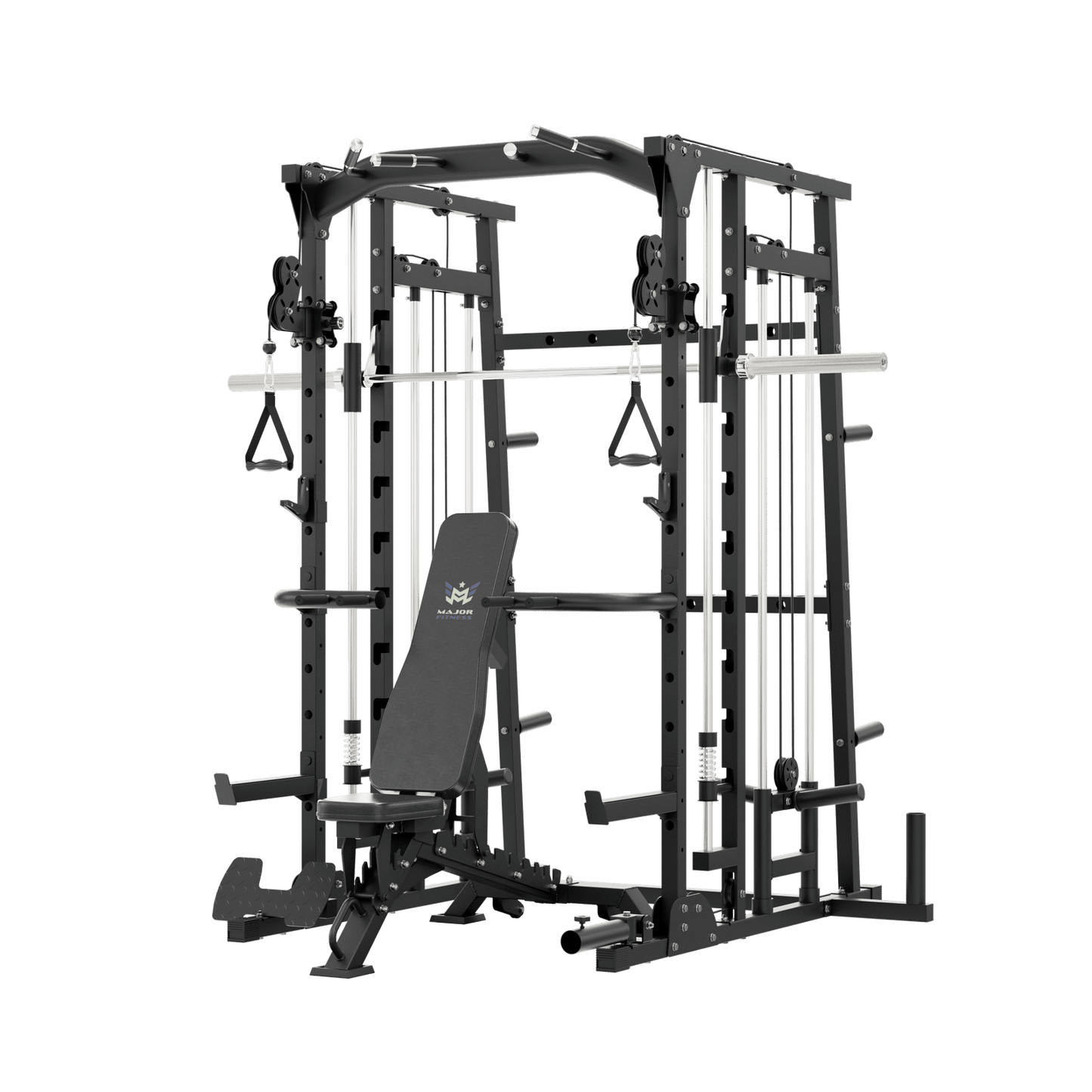 MAJOR FITNESS All-In-One Home Gym Smith Machine SML07 - S7BLS