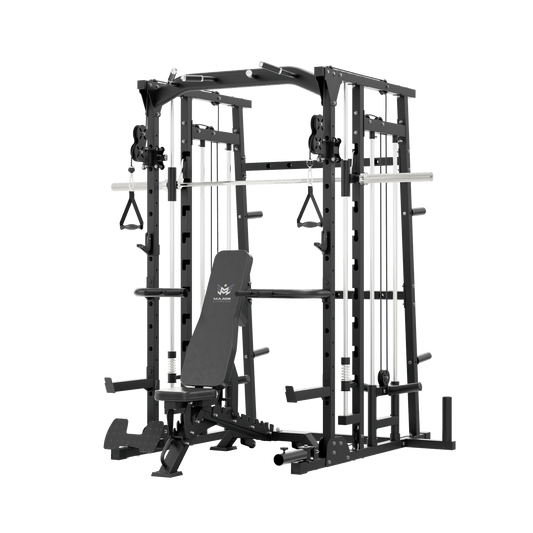 MAJOR FITNESS All-In-One Home Gym Smith Machine SML07 - S7BLS