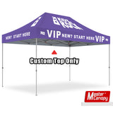 Mastercanopy Pop Up Canopy Top Only 8x8/10x10/10x15/10x20 -  9USSE6224M24PD009DFH