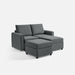 LINSY HOME RUBIK I 2 Seats with 2 Ottomans - US-LH-SPF-Sofa-S900-A11-22-0-00