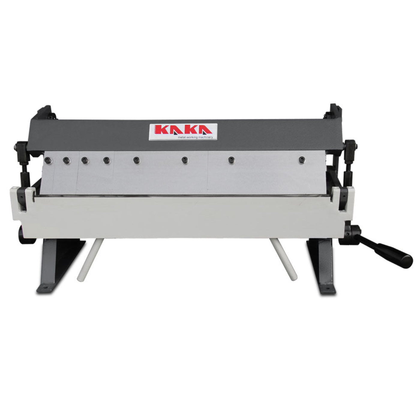 KAKA INDUSTRIAL Sheet Metal Brake, 24-Inch Metal Brake Bender, 20-Gauge Mild Steel Capacity,  Box and Pan Brake for Precision Bending, 0-135 Degree Adjustable Solid Construction Pan and Box Brake, Finger size is 1", 2", 3", 8" & 10"  W-2420A - 173102