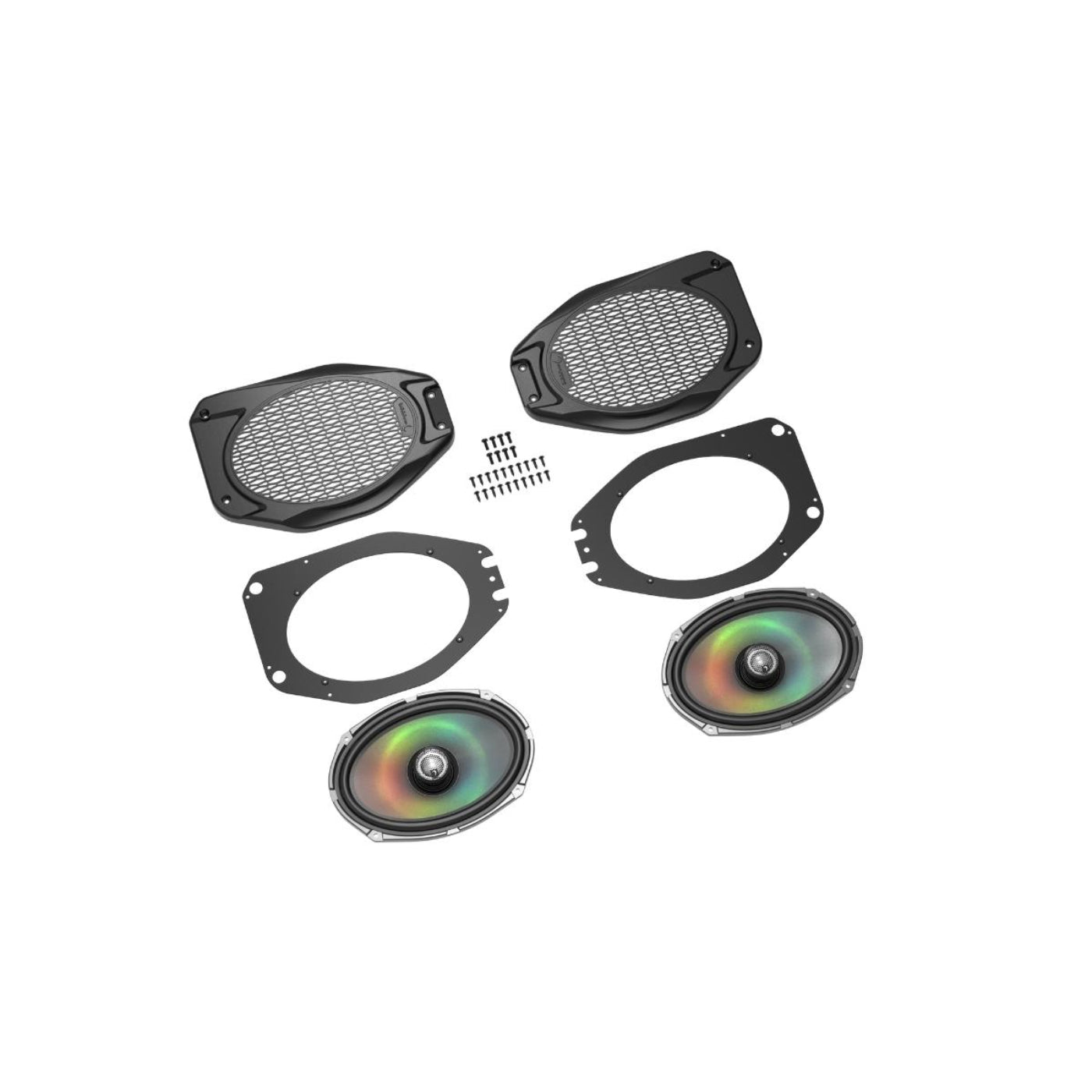 Diamond Audio 2018+ Jeep Wrangler(2DR/4DR)/Jeep Gladiator 6"x9" Overhead Speaker Kit - VSPJP69OE