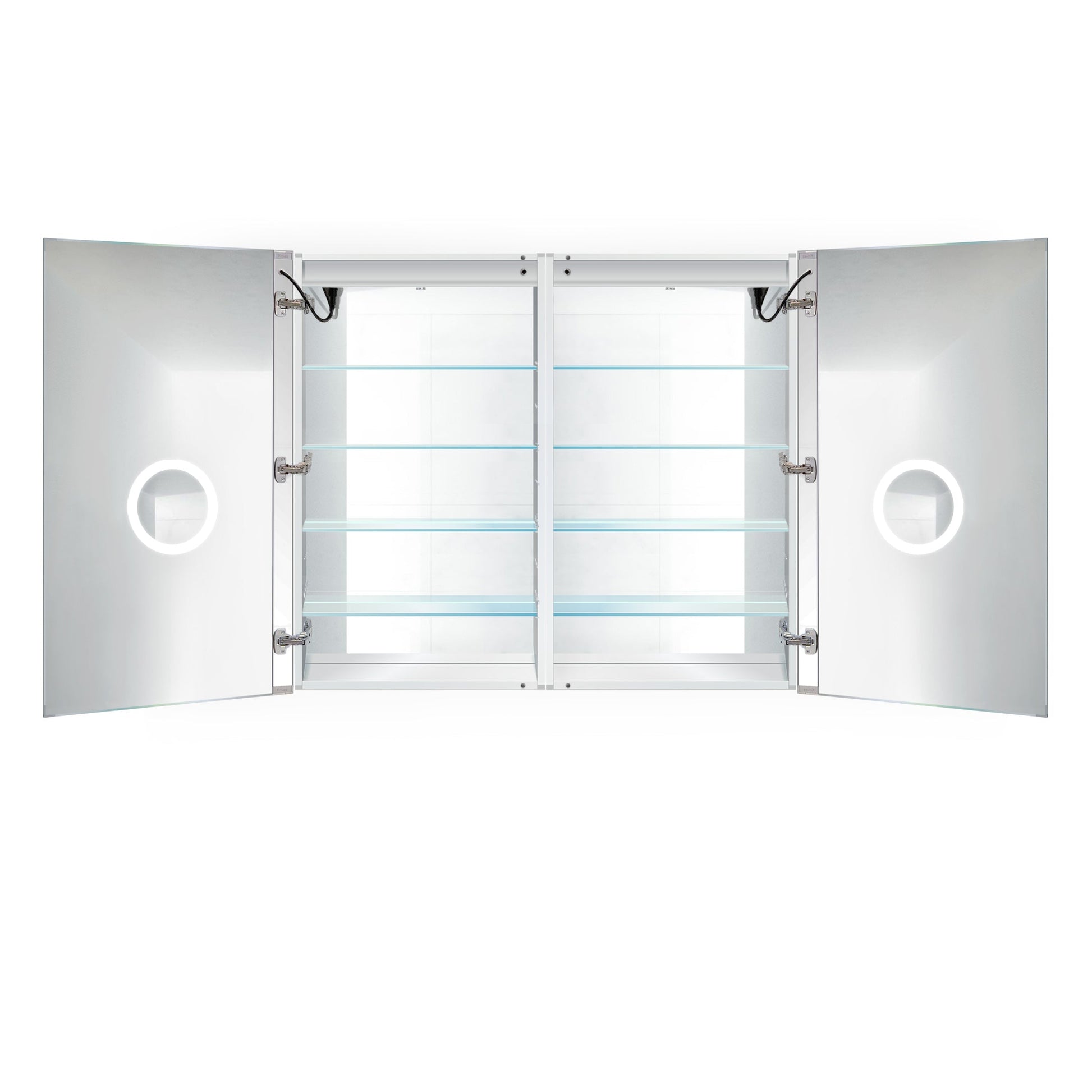 Krugg Svange 4842D 48″ X 42″ LED Medicine Cabinet with Dimmer & Defogger SVANGE4842D