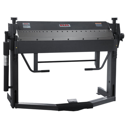 KAKA Industrial PBB-5014,50-Inch Pan and Box Brake Foot Clamp, Max Clamping Bar Lift 1-7/8 Inch, Max Box Depth 2 Inch, Folding Angle 135 Degree, Sheet Metal Folding Machine - 173151
