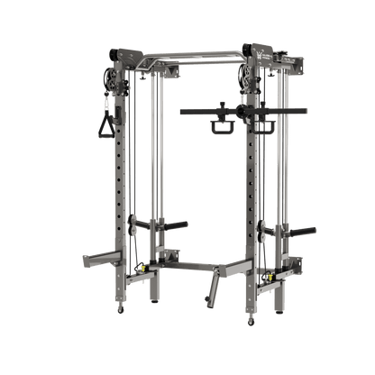 MAJOR FITNESS All-In-One Home Gym Folding Power Rack Lightning F35 - F35BL