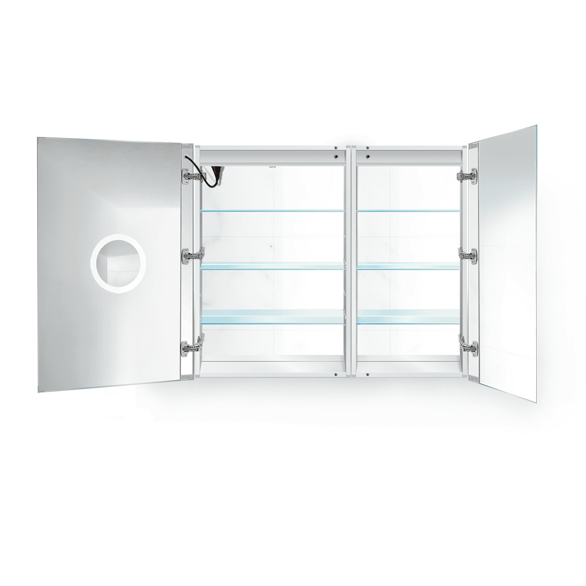 Krugg Svange 4236L 42" X 36" LED Bi-View Medicine Cabinet w/Dimmer & Defogger SVANGE4236L