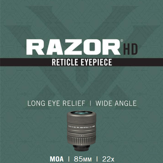 Vortex Optics RS-85REA Razor HD Reticle Eyepiece Ranging (MOA) Reticle - RS-85REA
