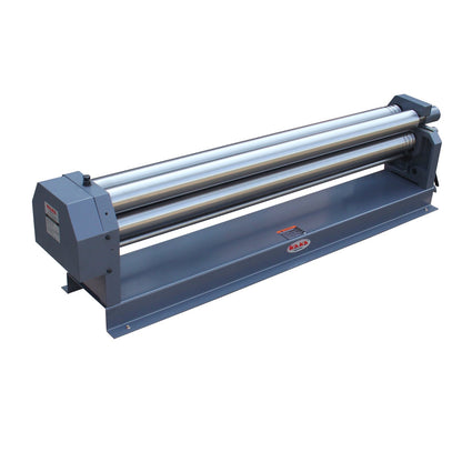 KAKA INDUSTRIAL 51-Inch Slip Roll Machine, 14-Gauge Steel Bending Capacity, Rear Axle Lifting, W01-5116A Metal Roller, Sheet Metal Round Bending, Two Removable Rollers Included - 174015