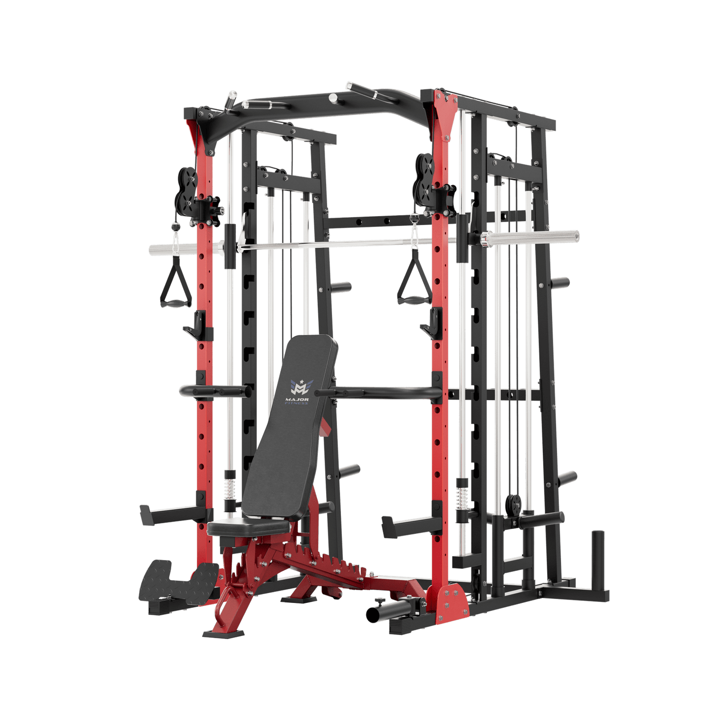 MAJOR FITNESS All-In-One Home Gym Smith Machine SML07 - S7BLS
