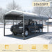 VEIKOUS Outdoor Carport Canopy , Metal Carport Tent Heavy Duty, Garage Car Shelter Shade with Metal Roof 4.8 out of 5 stars, average rating value. Read 49 Reviews. Same page link. 4.8 49 Write a review - PG0216-01