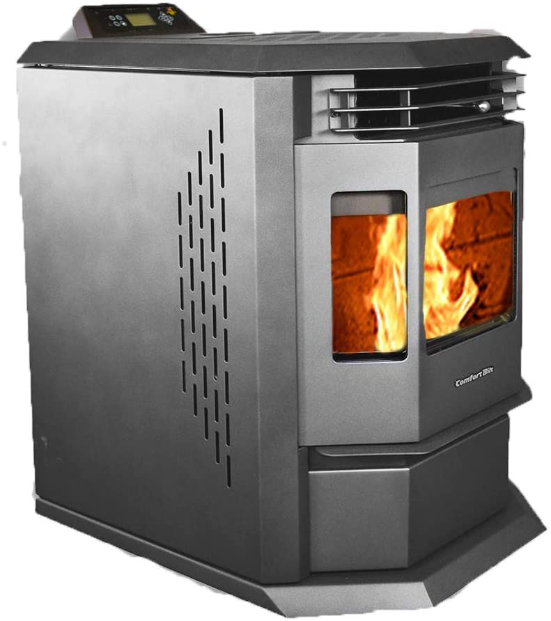 ComfortBilt HP22 2,800 sq. ft. EPA Pellet Stove with Auto Ignition 55 lb Hopper Capacity Black New - HP22