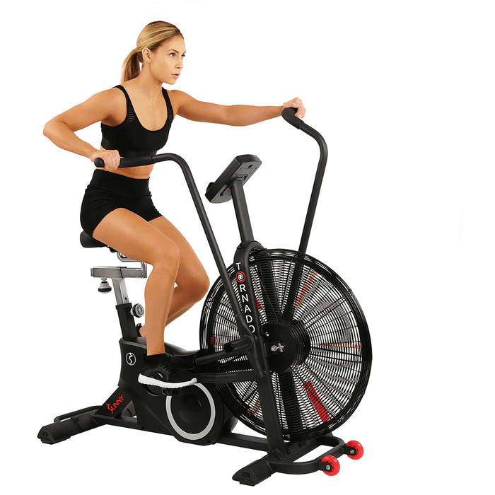 Sunny Health & Fitness Tornado LX Air Bike - Fan Bike