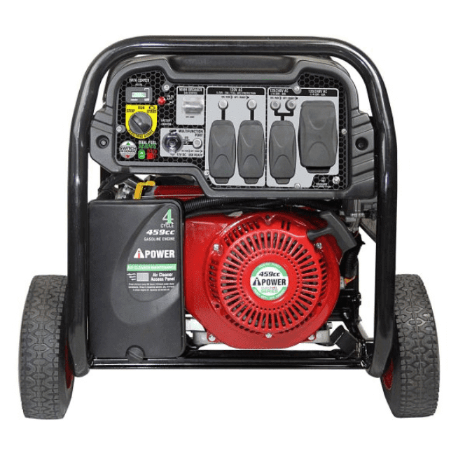 A-iPower SUA12000ED 9000W/12000W Electric Start Dual Fuel Generator New