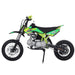 X-PRO Bolt 125cc Dirt Bike with 4-Speed Manual Transmission, Kick Start, Big 14"/12" Tires! Zongshen Brand Engine - DB-K026-Green