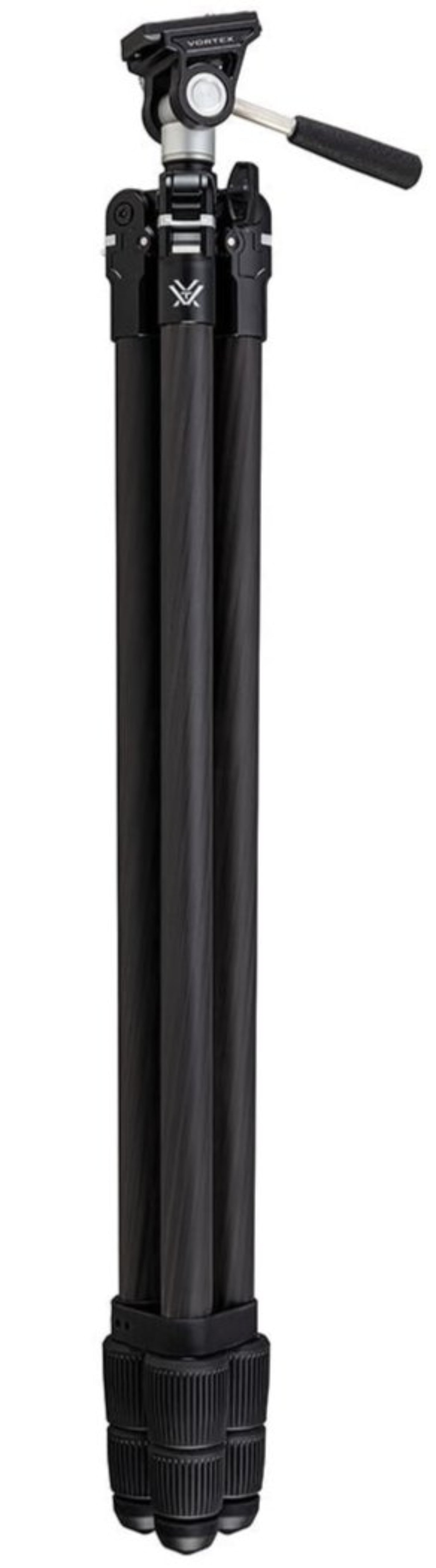 Vortex Optics Ridgeview Carbon Tripod Kit: Carbon Fiber Tripod + Pan Head - TR-RVC