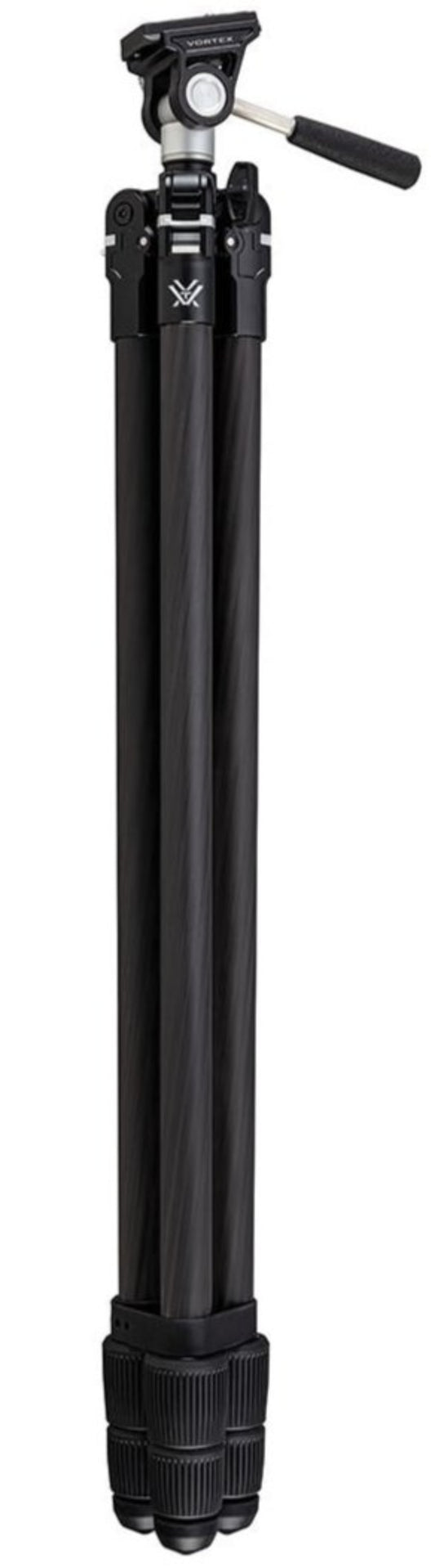 Vortex Optics Ridgeview Carbon Tripod Kit: Carbon Fiber Tripod + Pan Head - TR-RVC