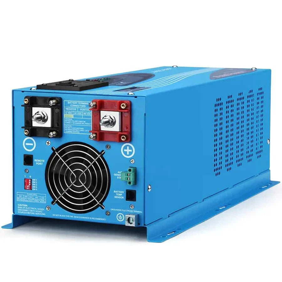 3000W DC 12V Pure Sine Wave Inverter With Charger - LFP3K12V120VSG