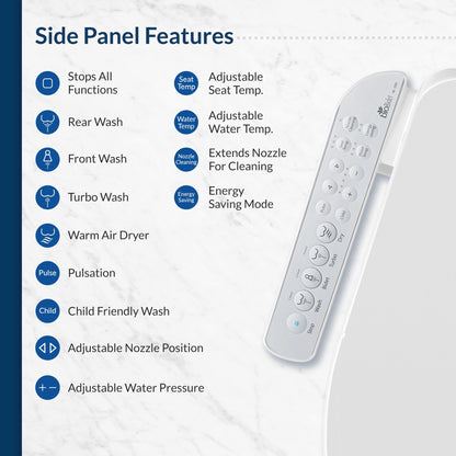 Bio Bidet | HD-7000 Bidet Seat - 7ZHD7000E 000